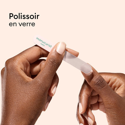 Trio Accessoires en verre pour ongles