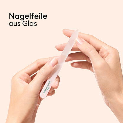 Trio Accessoires en verre pour ongles