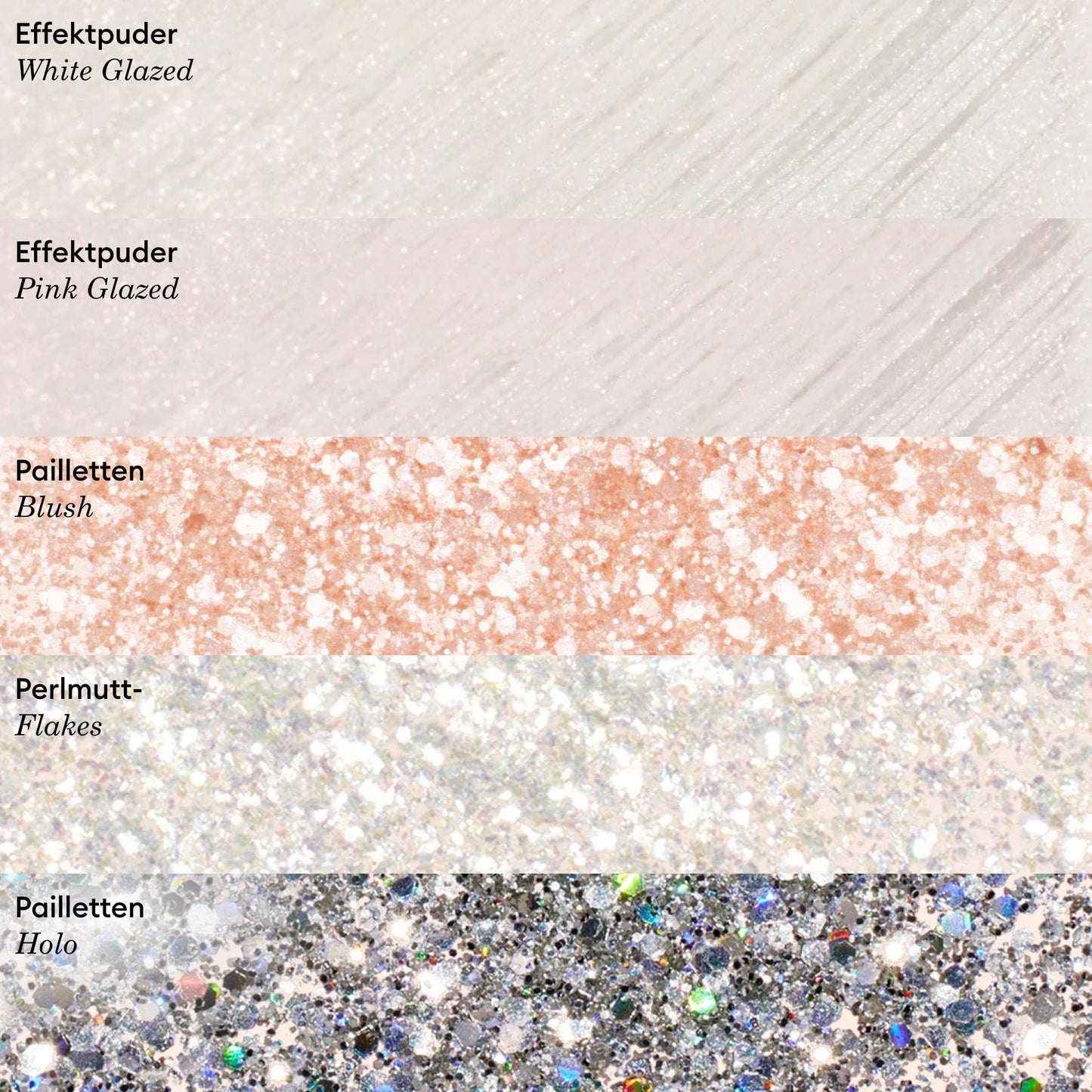 Paillettes biodégradables Blush