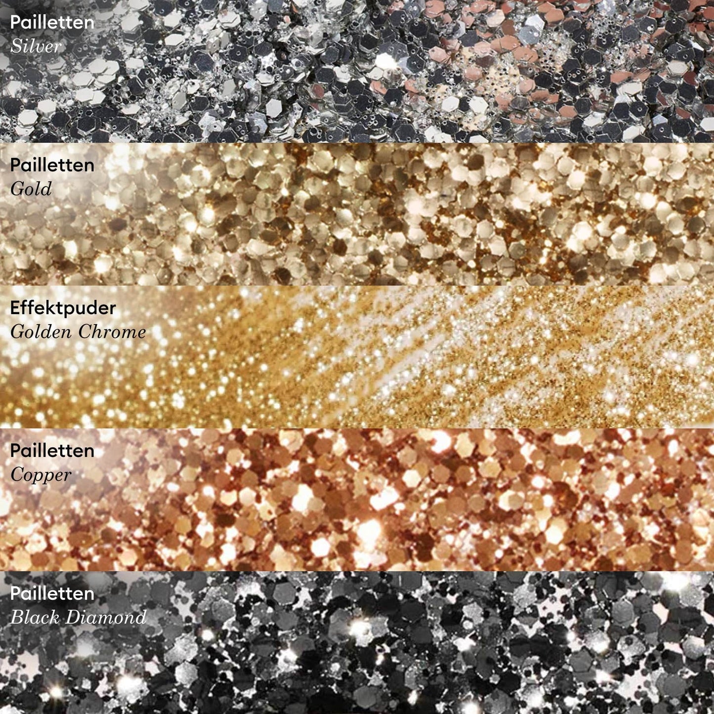 Paillettes biodégradables Silver