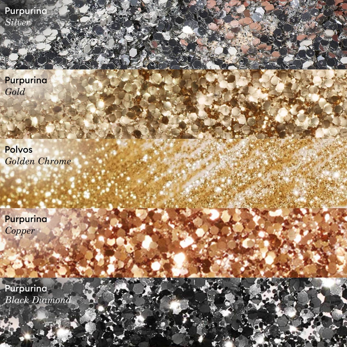 Paillettes biodégradables Gold