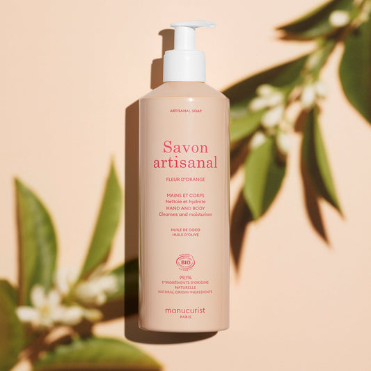 Savon Artisanal Parfum Fleur d'Orange - Cosmos Organic - 500ml