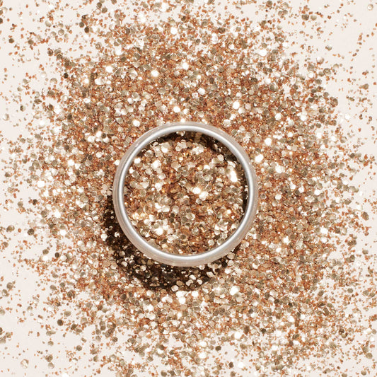 Paillettes biodégradables Rose Gold