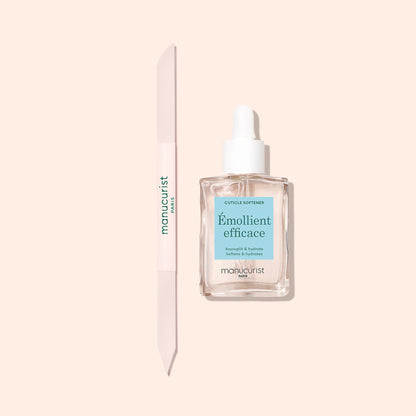 Pousse-cuticules en verre